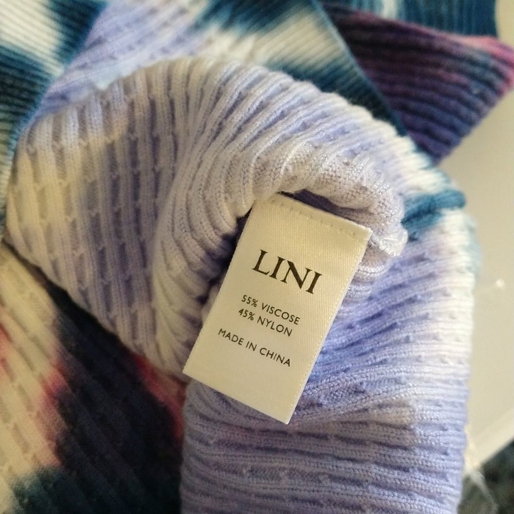 Tie Dye Ribbed Knit Sweater size Small - Picture 5 of 5